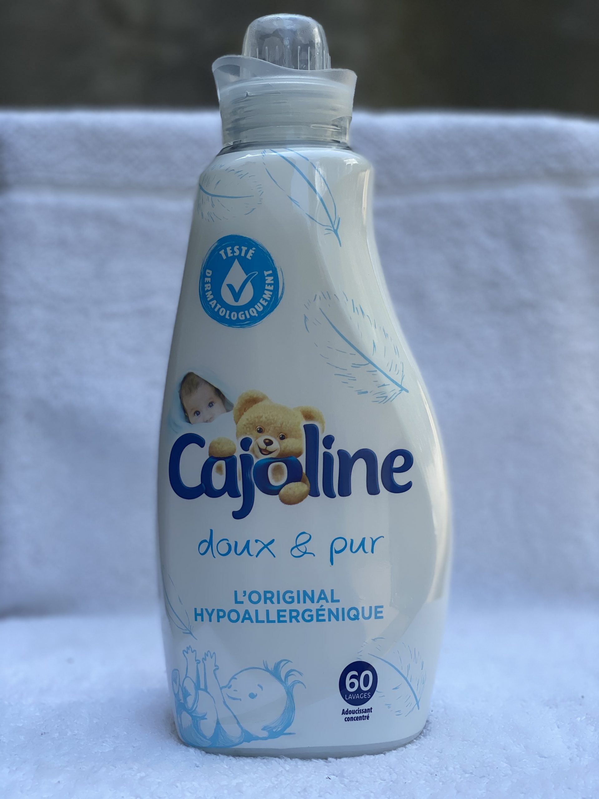 Cajoline Doux & Pur L’original hypoallergénique 60 lavages